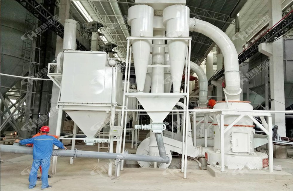 石膏水泥磨|脫硫石膏粉粉磨,石膏粉磨加工生產線工程案例