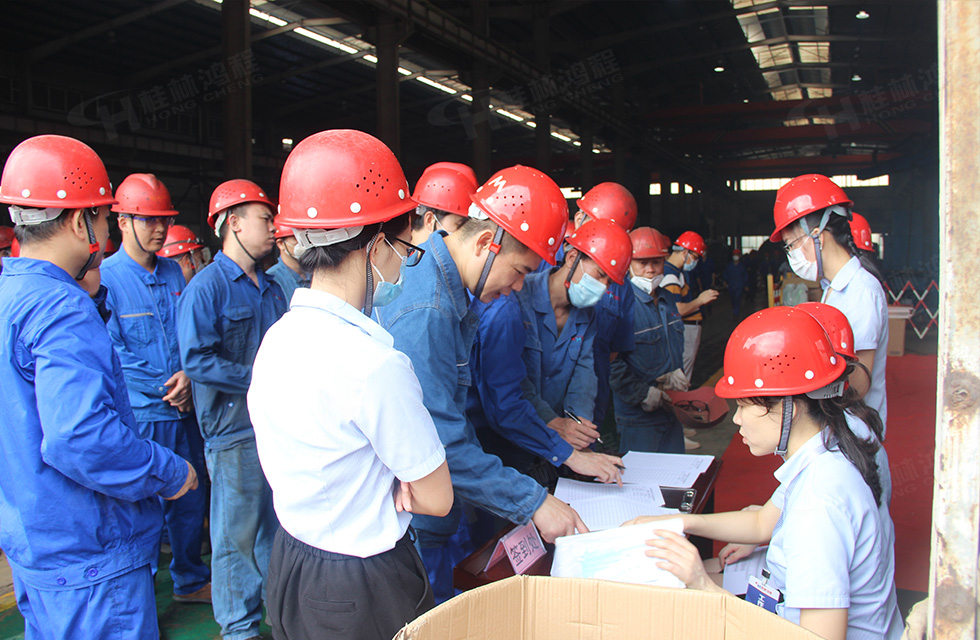 揚技能長劍，造鴻程精品|2022年臨桂區職工勞動技能競賽在桂林鴻程舉辦