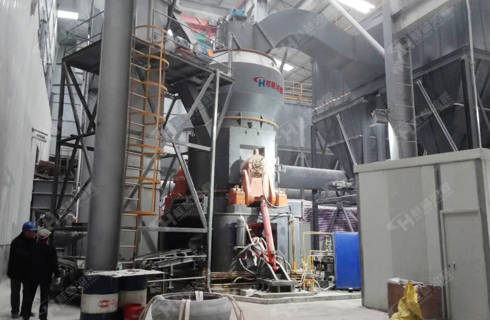 325目石灰石立磨礦粉加工生產(chǎn)線 礦粉加工生產(chǎn)線